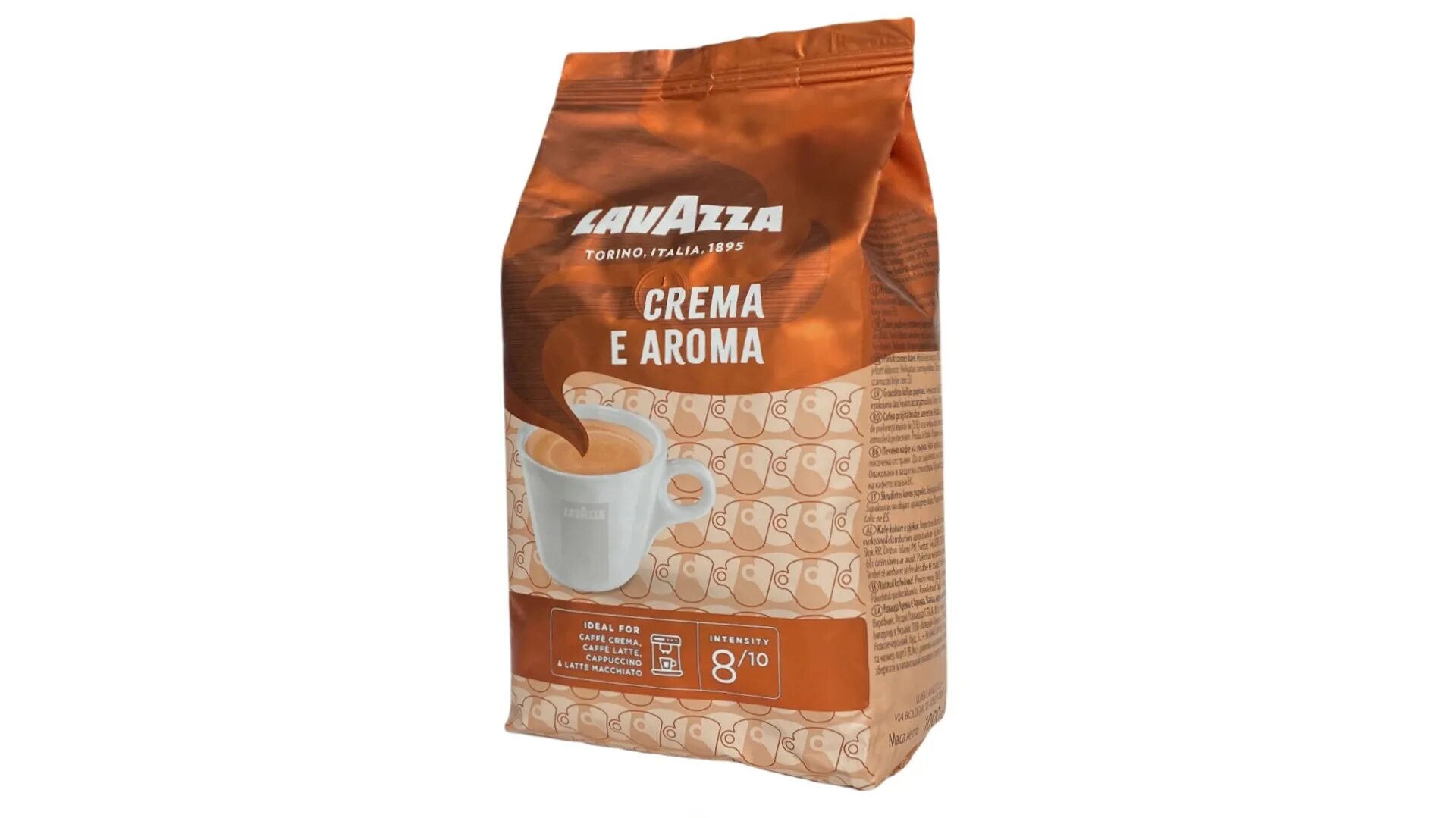 Кофе в зернах 1 кг lavazza crema