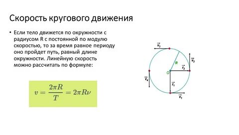 Траекторией является окружность
