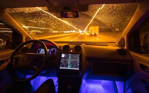 Вождение автомобиля в ночное время