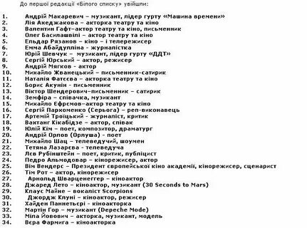 Список артистов п диди