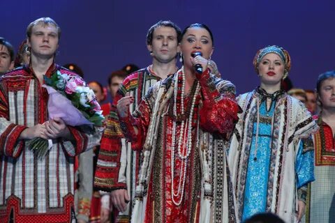 Русский народный костюм выступление