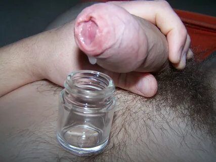 Slideshow: jar of cum.