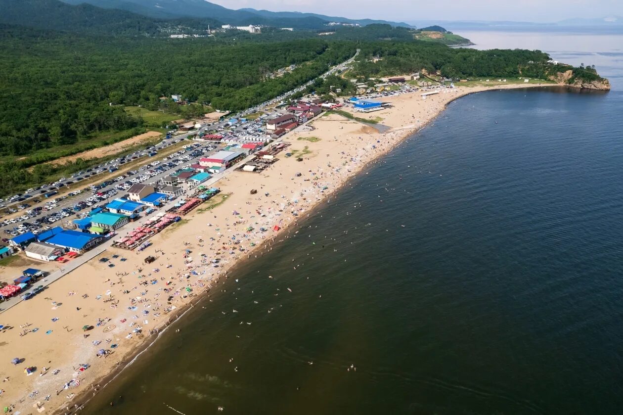 На Японском море начинается купальный сезон Дальние горы Дзен