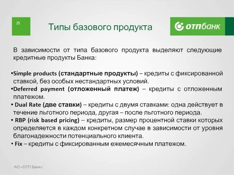 Отп банк закрытые кредиты. Продукты отп банка. банковские продукты банка. ао отп банк. прибыль отп банка.