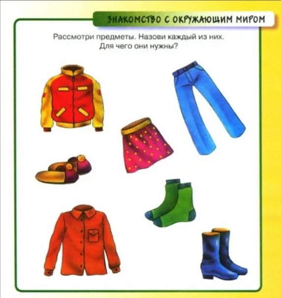 Одежда и обувь задания. Окружающий мир. 2-3 Года. Окружающий мир для детей 2-3 лет. Ознакомление с окружающим для детей 3-4 лет. Ознакомление с окружающим средняя группа март