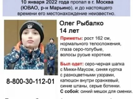 Пропали 14 детей