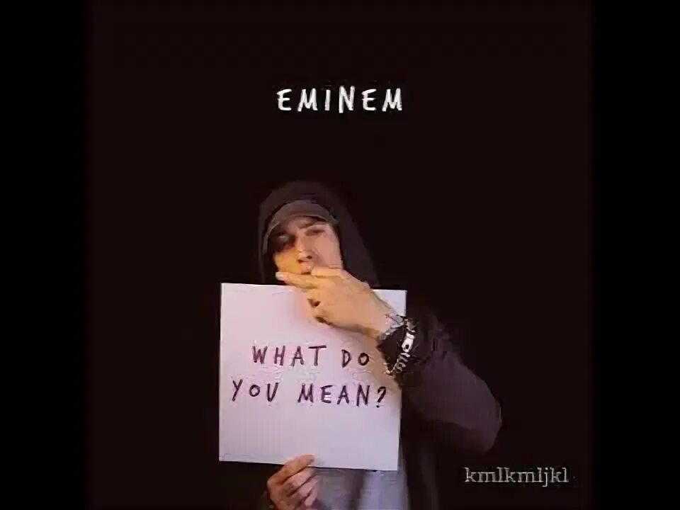 Eminem what. What if Eminem Passed you the Boof. Why do you mean