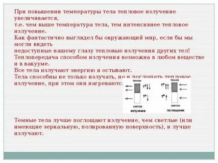 Конспект на тему излучение