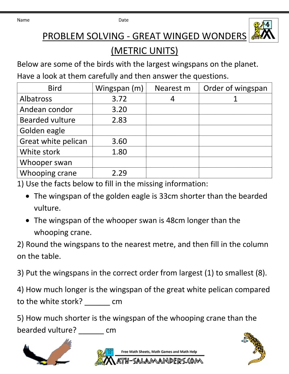 Birds questions and answers
