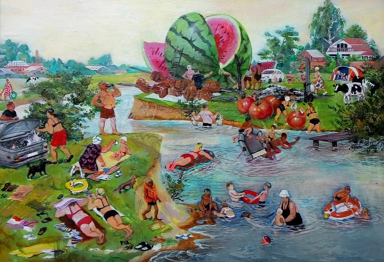 Сюжетные иллюстрации для детей. Н. Рассказ по картинкам. Рисунок на тему лето. Рисунок лето.