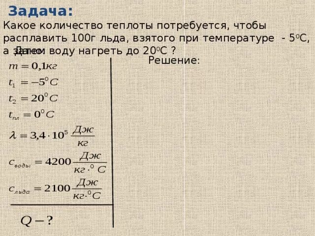 Определите массу снега который растает. Какое количество теплоты. Какое количество теплоты потребуется. Задачи на количество теплоты. Задача какое количество теплоты.