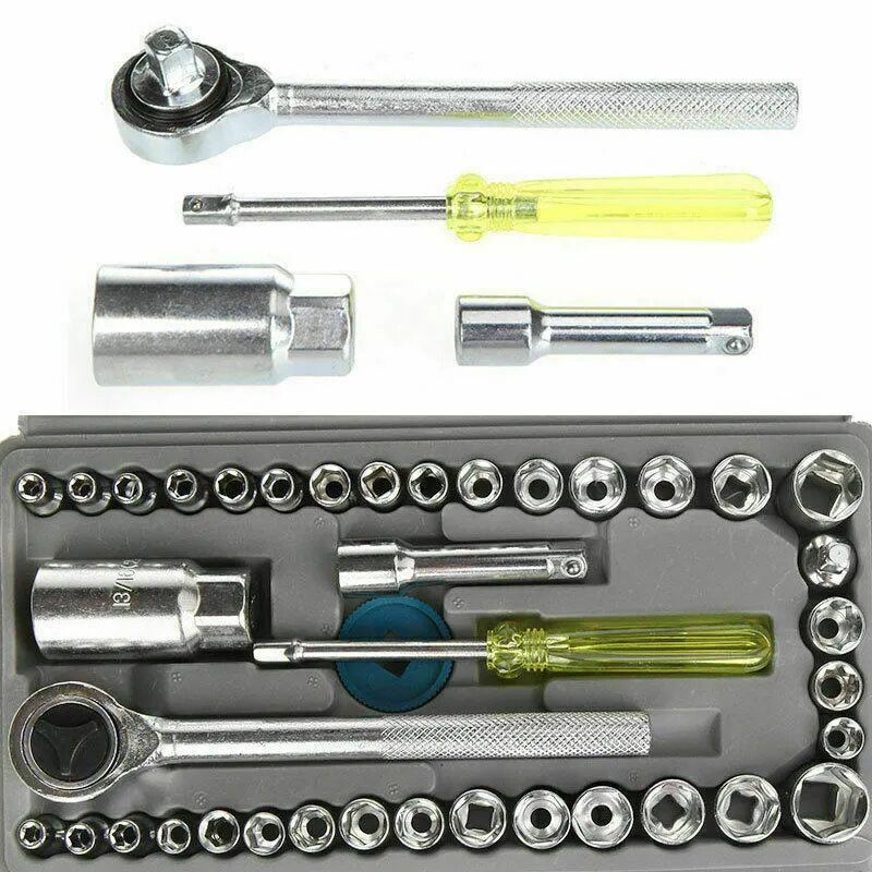 Универсальный набор торцевых головок. Набор головок с трещоткой 36 Dr. Socket Wrench Set. Ключ трещетка АВТОДЕЛО набор. Набор головок Aiwa 40pcs combination Socket Wrench. Socket Wrench Set набор инструментов.