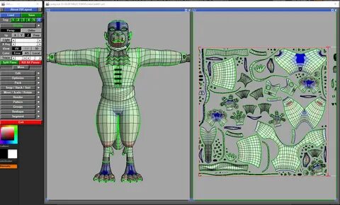 Uv mapping