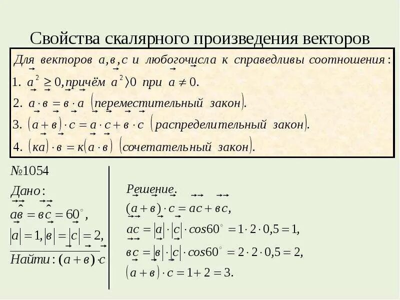 Скалярное произведение заданное координатами. Скалярное произведение векторов свойства скалярного произведения. Какими свойствами обладает скалярное произведение векторов. Скалярное произведение двух векторов свойства. Скалярное произведение векторов обладает свойствами:.