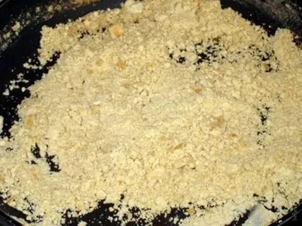 Сколько обжаривать муку