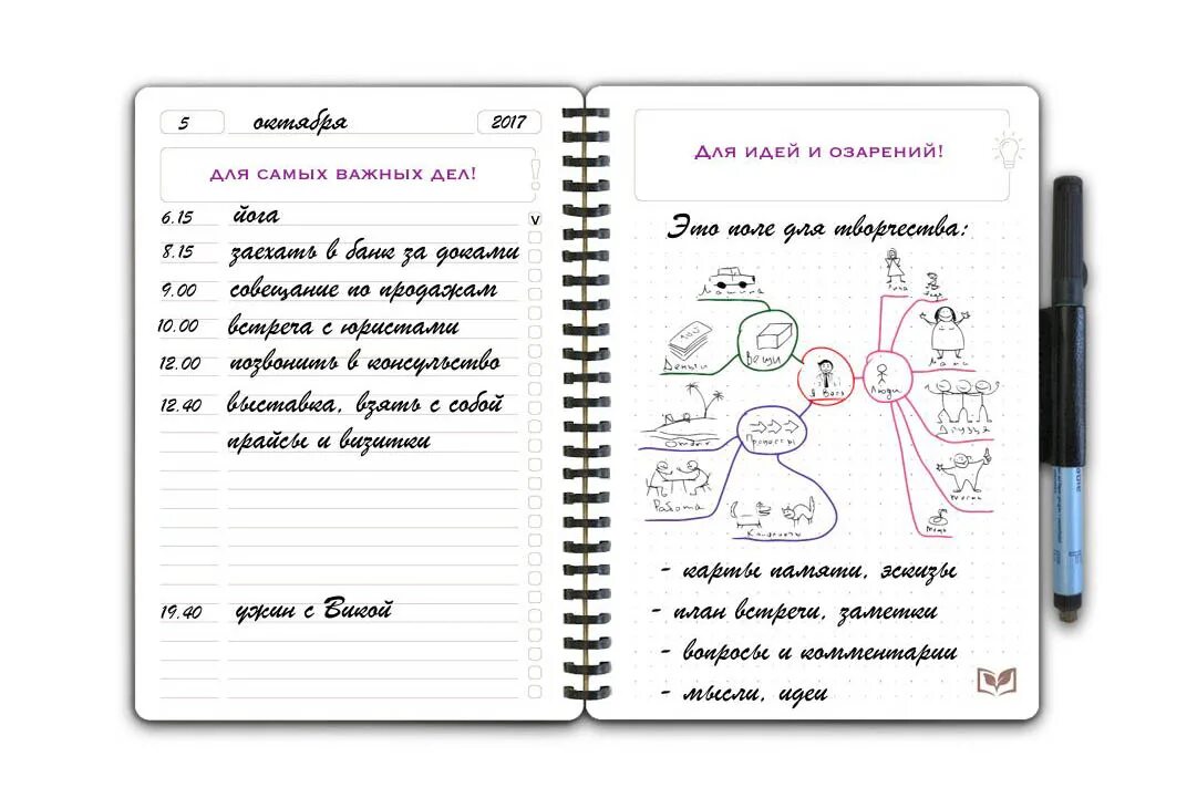 Планирование ежедневника. Блокнот успешного человека. Цели для ежедневника. Ежедневник для достижения целей.