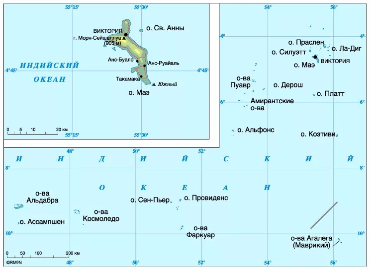Острова шиншиллы на карте. Сейшельские острова на карте Африки. Карта Сейшельских островов на карте.
