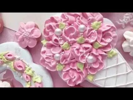 Цветы из айсинга