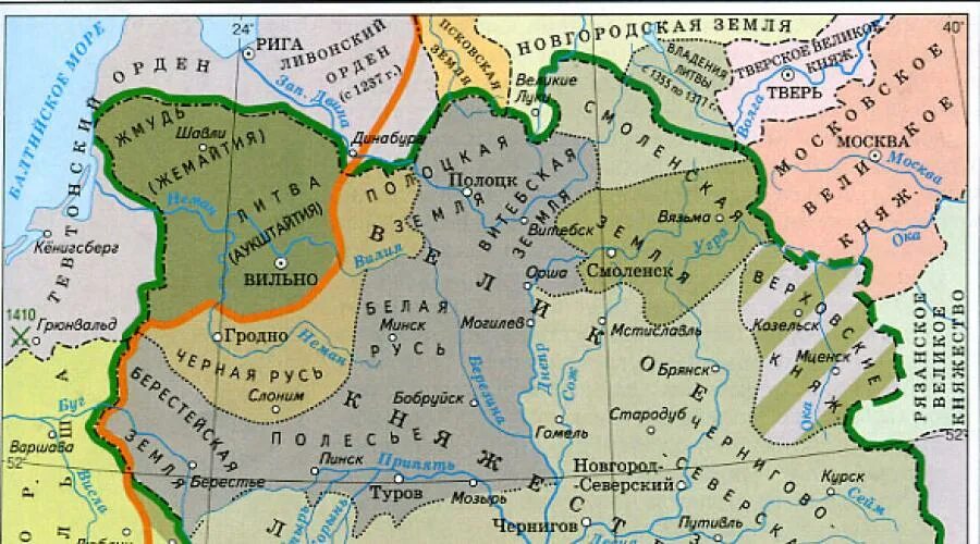 Великое княжество Литовское карта 15 век. Литва в 15 веке карта. Карта Литвы в 13 веке. Карта литовского княжества в 13 веке.