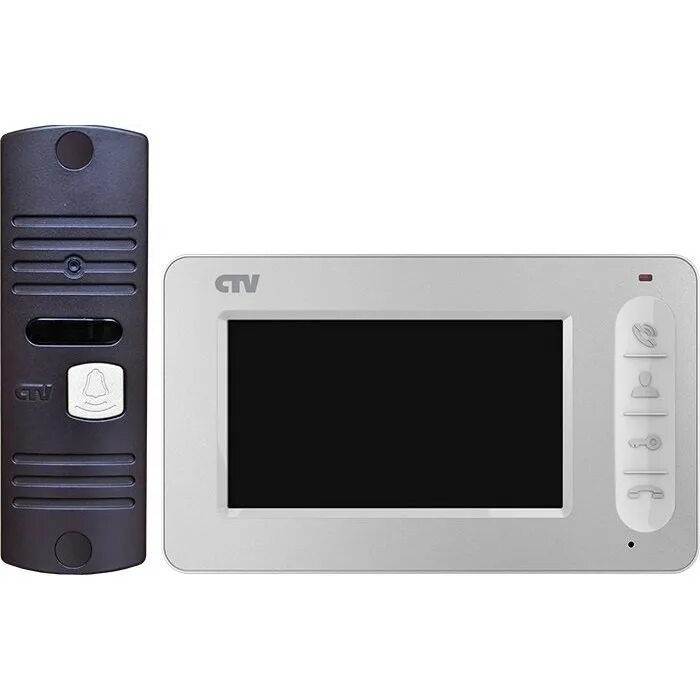 Видеомонитор для домофона. Видеодомофон CTV m400 (черный). CTV-m400 (Black). Вызывная панель для домофона CTV-D-10ng. CTV-m400 цветной монитор.