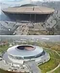Стадион шахтер донецк. Стадион донецк арена. Стадион шахтер донецк донбасс арена. Стадион донецк арена. Донецкий стадион сейчас.