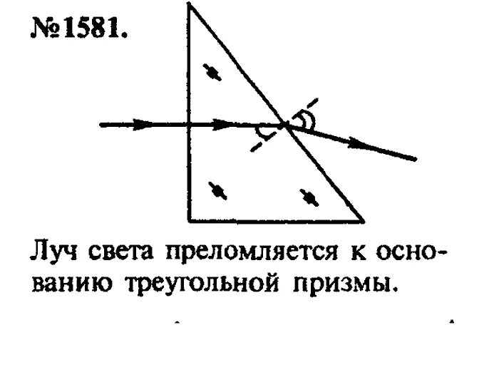 Световой луч падает на треугольную стеклянную. Начертите примерный ход луча в призме. световой луч падает на стеклянную треугольную призму. световой луч падает на стеклянную треугольную призму начертите. луч падает на треугольную призму.