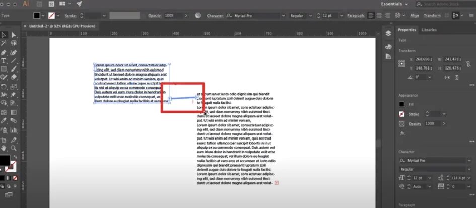 Как вставить текст в фигуру иллюстратор. Как вставить текст в фигуру иллюстратор