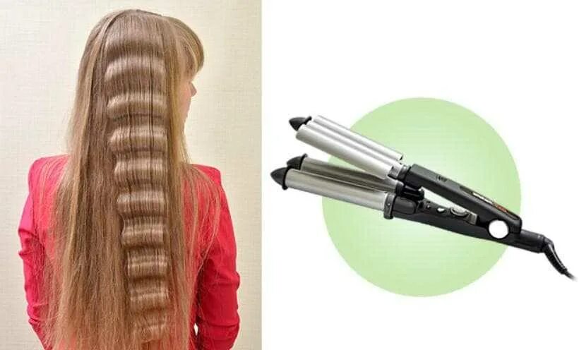 Плойка тройная rowenta cf4710f0. Тройная плойка - gemei-triple wave. Щипцы curling iron. Утюжок делающий волны. Плойка для волос hairway professional pro deep wave and curling iron.