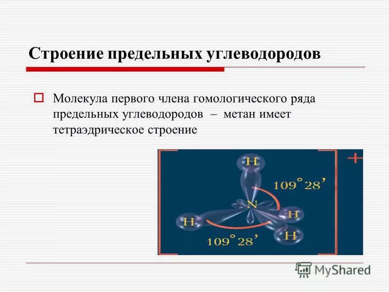 Углеводородов ряда метана