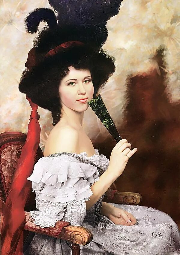 Какие нибудь дамы. «дама с веером» василия ермилова. екатерина рождественская фотоработы эрмитаж. доума с веерами. портрет дамы с веером.