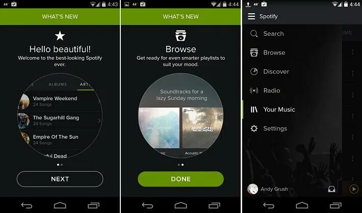 Спотифай на андроид. Spotify Интерфейс Android. Spotify Скриншоты. Спотифай Скриншот. Спотифай мод на андроид последняя версия