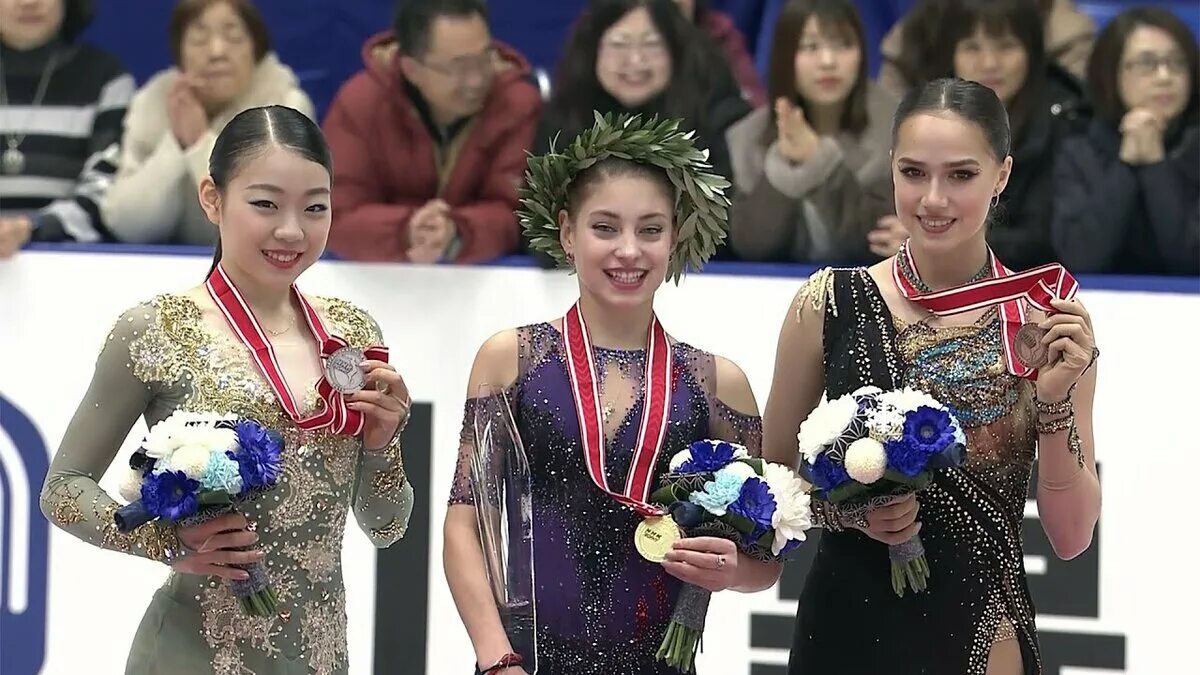 Алена Косторная NHK Trophy. Алена Косторная в Японии.