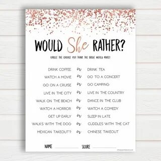 She rather