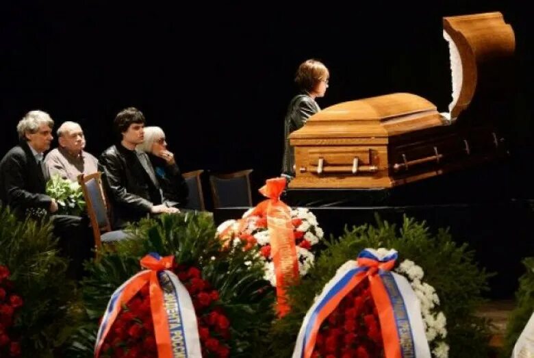 Майя Плисецкая похороны прощание. Похороны Эльдара Рязанова. Где похоронен плисецкая