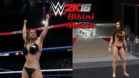 Stephanie McMahon vs. Mickie James WWE 2K16 Match WWE2K16 MatchIn this Matc...