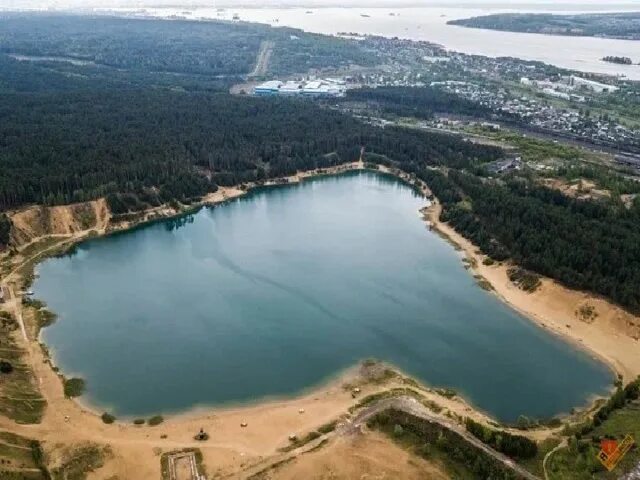 Озеро с изумрудной водой, в котором любят купаться летом жители Казани Пути-доро