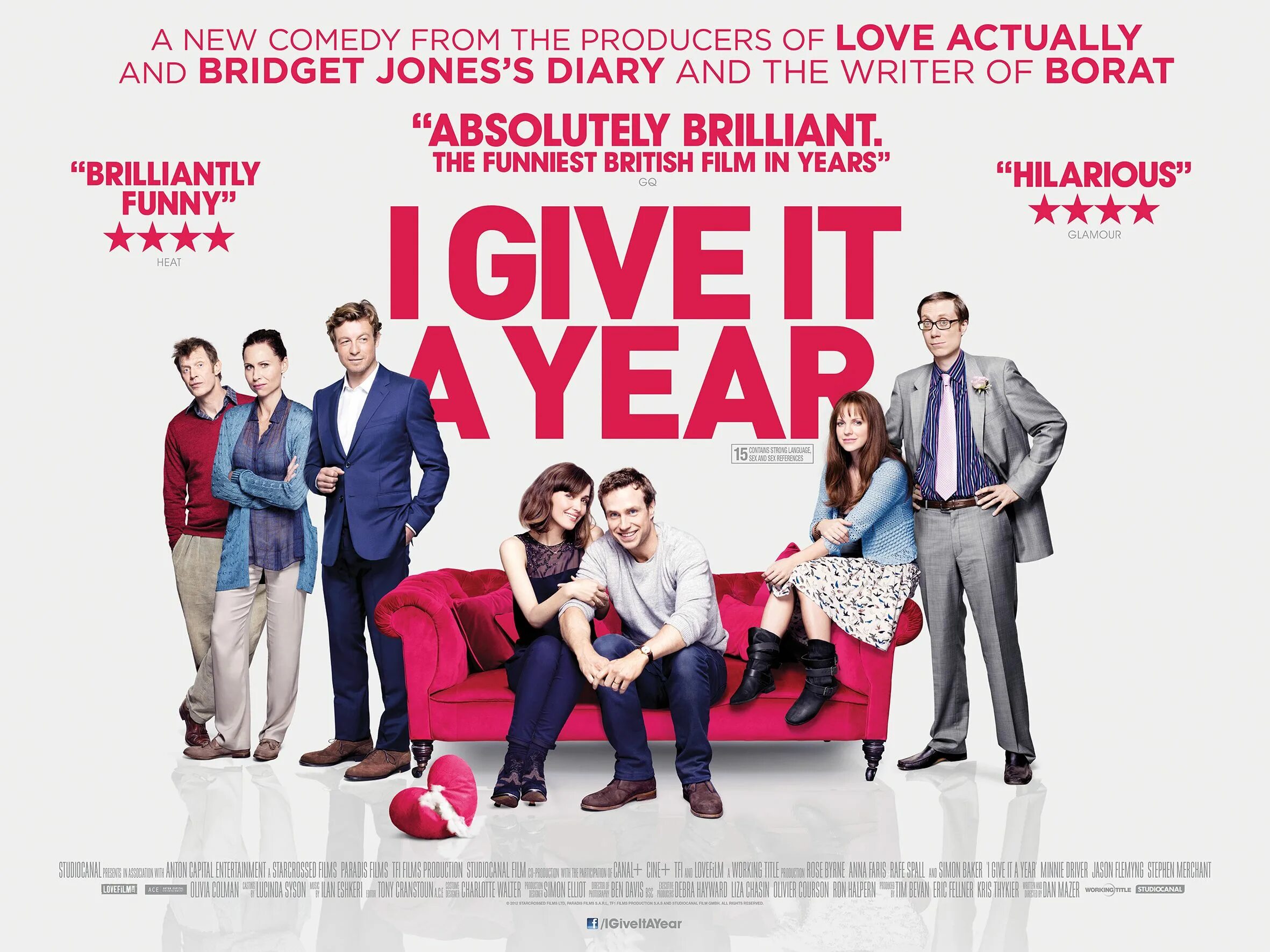 I give it a year. Даю год фильм. даю год. даю год фильм 2013 постер. даю год  i give it a year (2012).