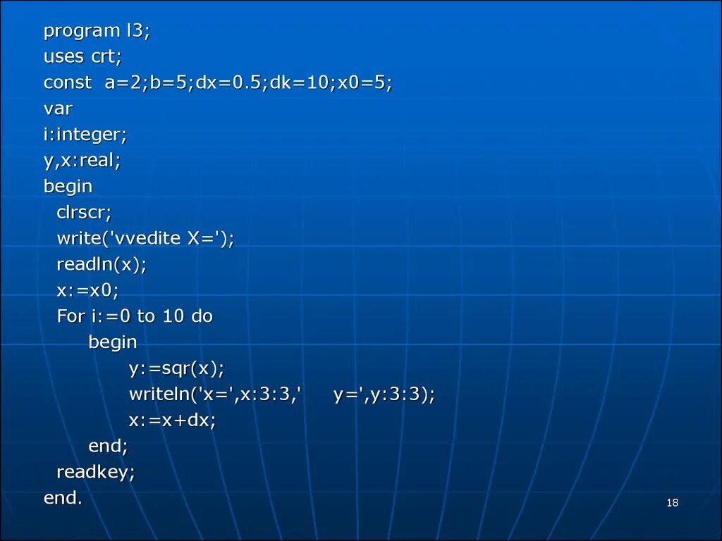 Uses pascal. Uses CRT В Паскале что это. Var x y real begin Паскаль. Оператор uses в Паскале. Оператор var в Паскале.