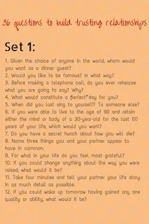Questions about life