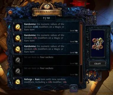 Poe крафт