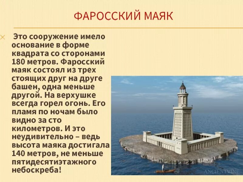 Фаросский Маяк чудо света рассказ. Фаросский Маяк Александрийский Маяк. 7 Чудес света Фаросский Маяк. Сообщение 7 чудес света Александрийский Маяк. Имена в александрии египетской