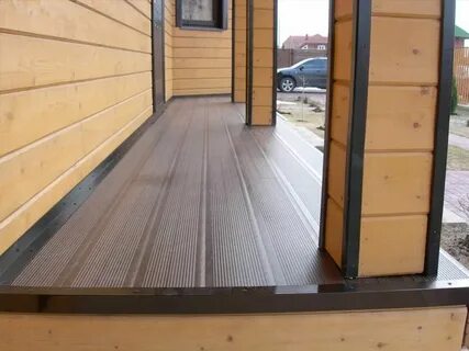 Полы на открытой веранде из чего сделать