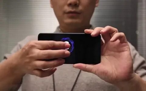 Xiaomi отпечаток на экране
