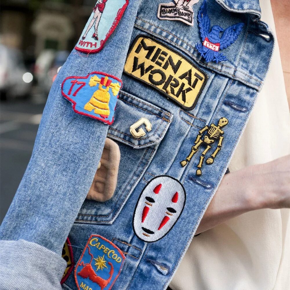Patch jacket