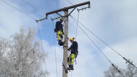 Работа столбы