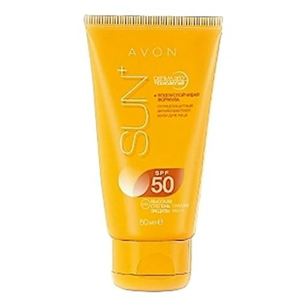 Где купить солнцезащитный. Avon солнцезащитный крем SPF 50. Эйвон солнцезащитный крем для лица SPF 50. Крем эйвон СПФ 50. Солнцезащитный крем эйвон 50 SPF.