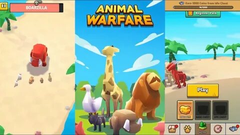 Взломанная игра животные