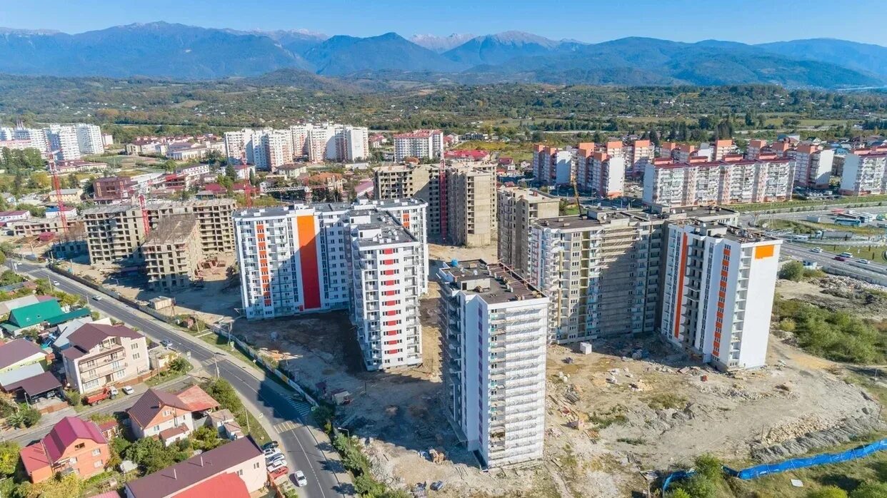 Жк фрукты сириус фото Панорама: Фрукты, жилой комплекс, ул. Акаций, 34, корп. 2, п. г. т. Сириус Янд