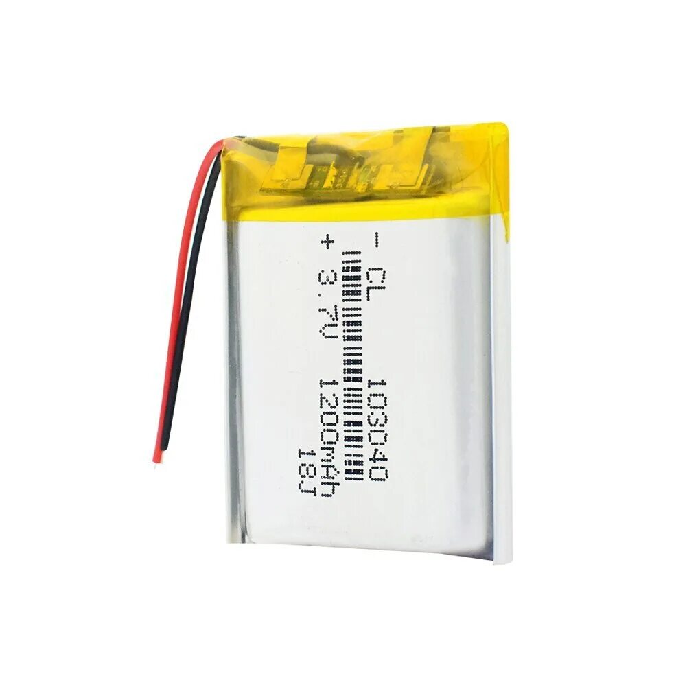 3.7 v 1200 mah