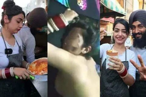 Slideshow kulhad pizza couple viral mms videos.